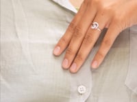 Blossom Duo Delicate Ring