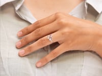 Tribal Spark Delicate Ring