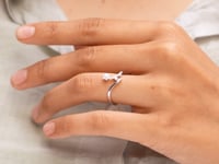 Petal Bloom Cluster Delicate Ring