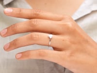Ethereal Flower Cluster Delicate Ring