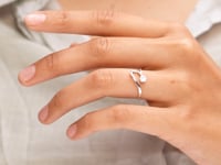 Marquise Trail Delicate Ring