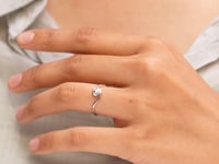 Floral Whisper Minimal Ring