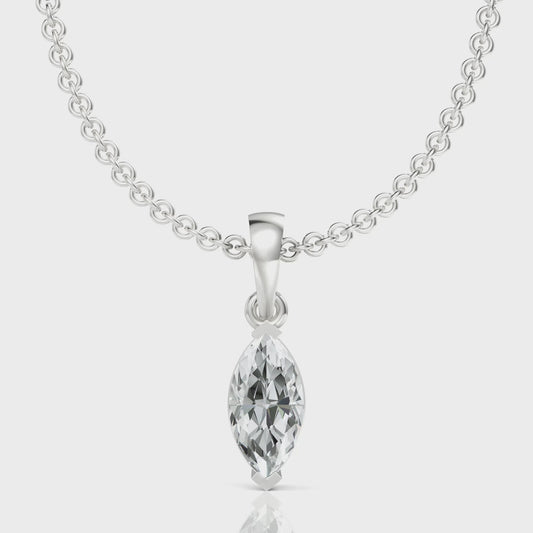 Marquise Diamond Pendant