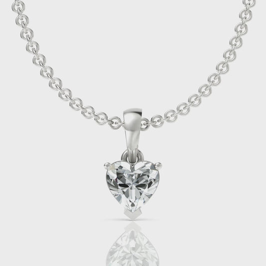 Heart Diamond Pendant