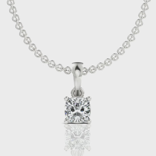 Cushion Diamond Pendant