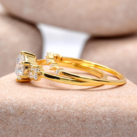 1.206 CT Round Cut Colorless Engagement Ring