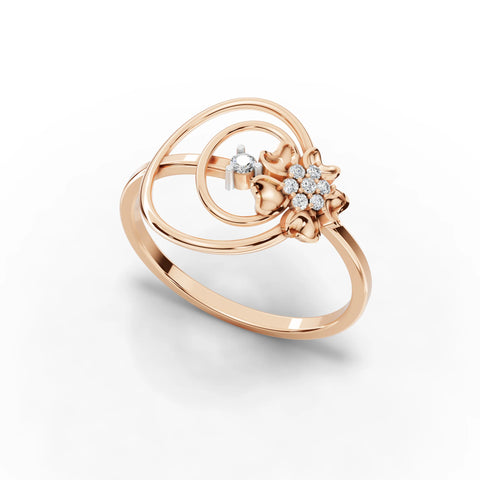 Celestial Orbit Diamond Ring