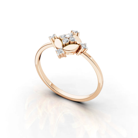 Daisy Whisper Minimal Ring