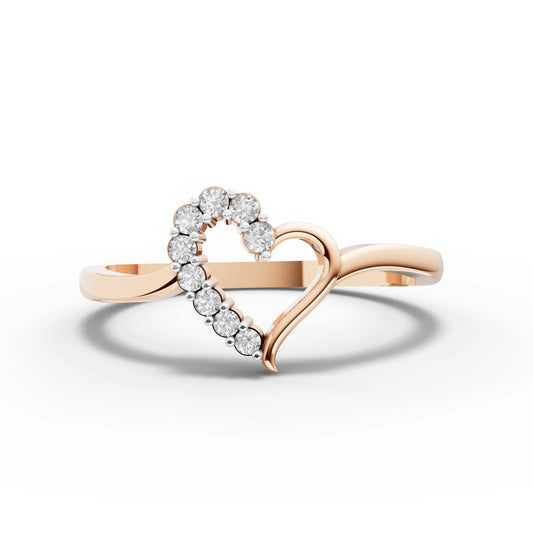 Ethereal Flower Cluster Delicate Ring