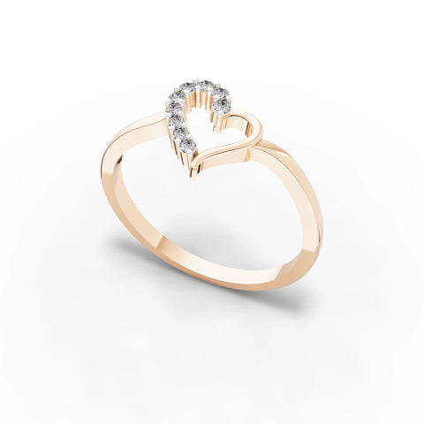 Ethereal Flower Cluster Delicate Ring