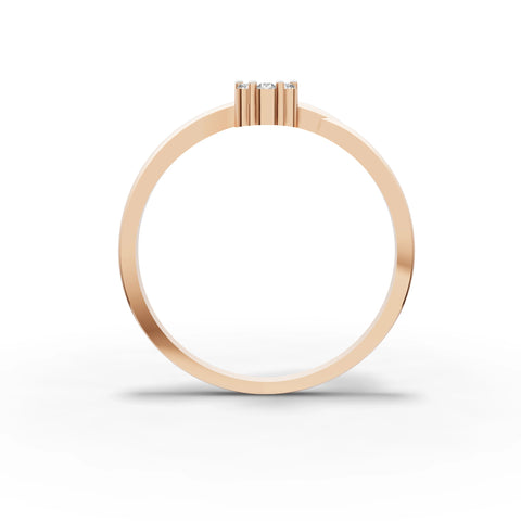 Marquise Trail Delicate Ring