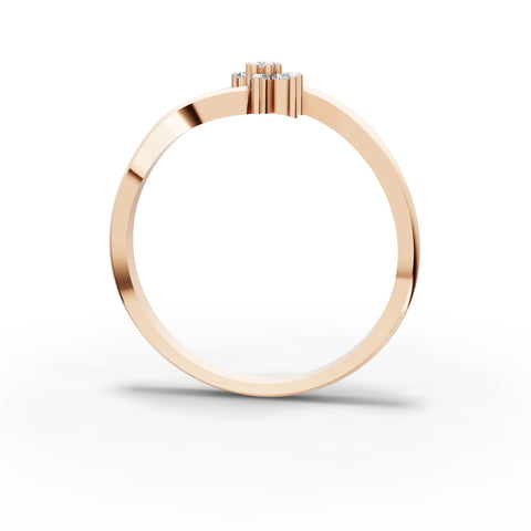 Floral Whisper Minimal Ring