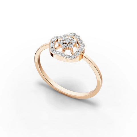 Blossom Radiance Delicate Ring