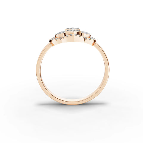 Leaf Flow Delicate Ring