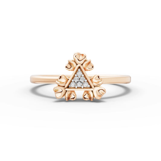 Tribal Spark Delicate Ring