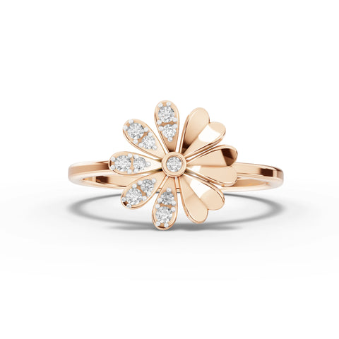 Daisy Gleam Delicate Ring