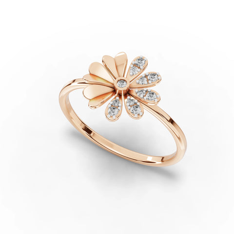 Daisy Gleam Delicate Ring