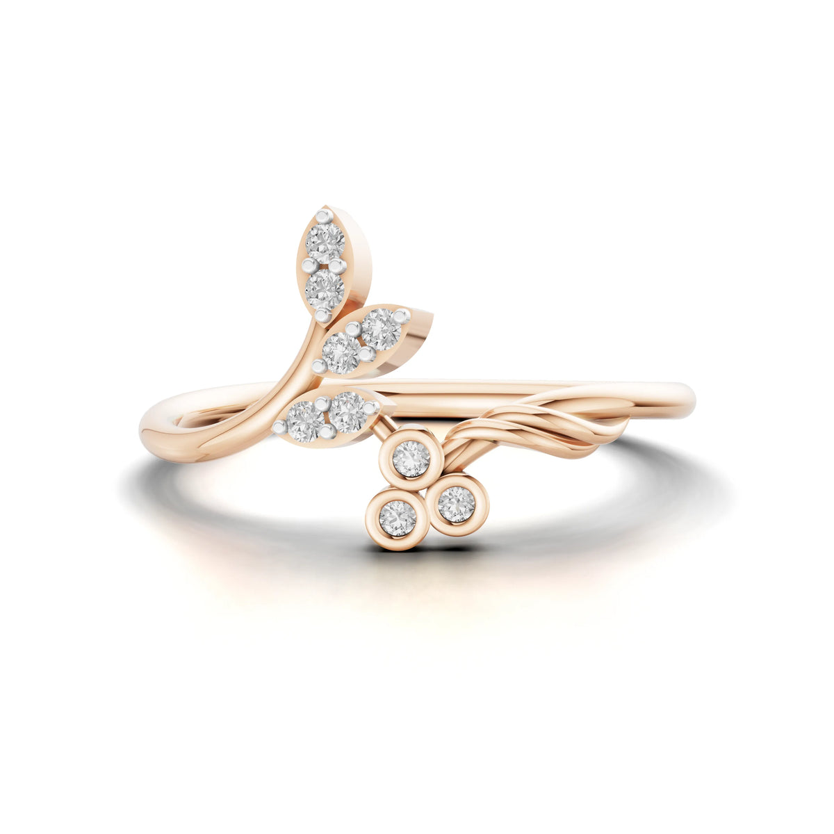 Ethereal Flame Delicate Ring