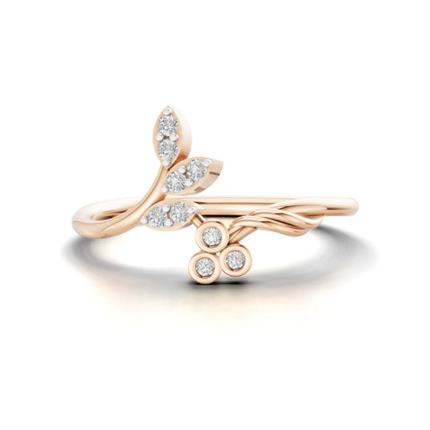 Ethereal Flame Delicate Ring
