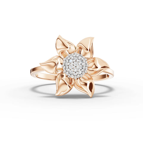 Flora Glow Delicate Ring